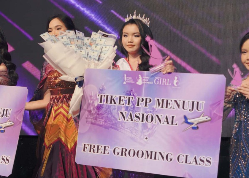 Rania Keiliyah Matridi Berhasil Raih Gelar Puteri Anak Indonesia Riau 2025