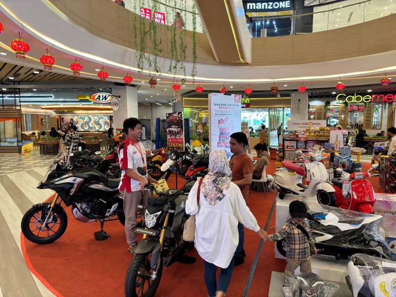Hadirkan Program Menarik, Motor Sport Honda Tarik Minat Pengunjung