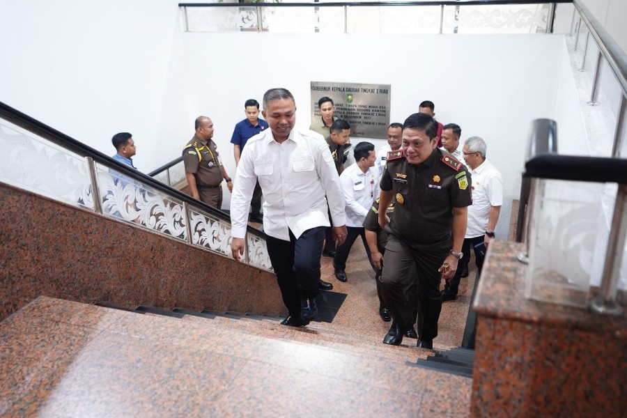 Gubri Wahid-Kajati Riau Sutikno Bersinergi Membangun Bumi Lancang Kuning