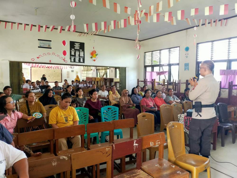 Polsek Kandis Ajak Warga Aktif Jaga Kondusifitas Pilkada 2024