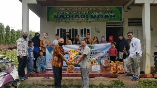 Peduli Dampak Corona, PPAT & BPN Kuansing Salurkan Bantuan untuk Panti Asuhan