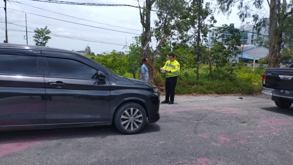 Laka Maut di Jalan Soekarno Hatta Pekanbaru, Satu Orang Lansia Meninggal Dunia
