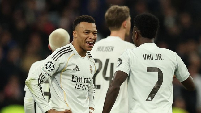 Pesta Gol Real Madrid Saat Hadapi AS Monaco di Lanjutan Liga Champions