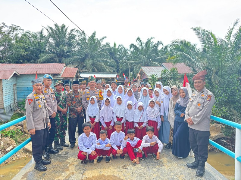Empat Jembatan di Inhu Rampung, Kapolri Luncurkan Program Presisi Tahap I