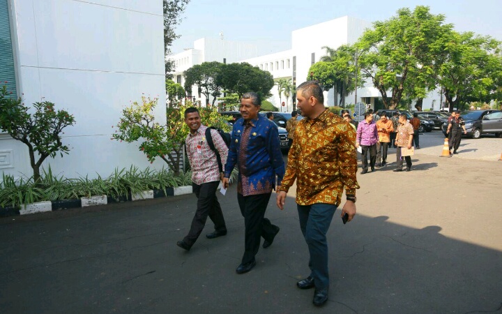 Alfedri Hadiri Rakernas di Jakarta Bersama Jokowi