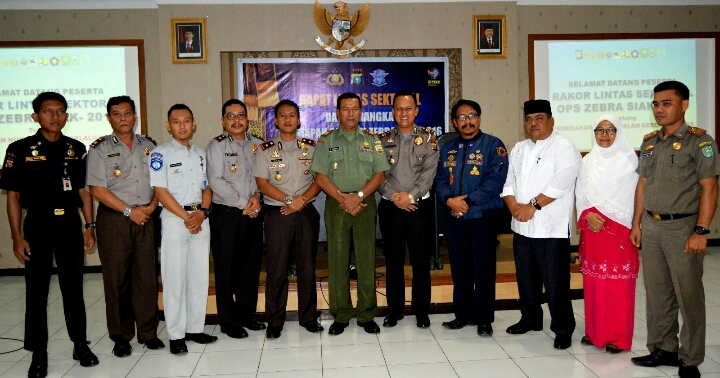 Polres Siak Rencanakan Operasi Zebra Siak Tahun 2016