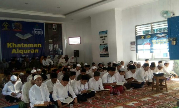 Sejumlah Mantan Pejabat Ikuti Nusantara Mengaji di Lapas Binaan Sialang Bungkuk Pekanbaru 