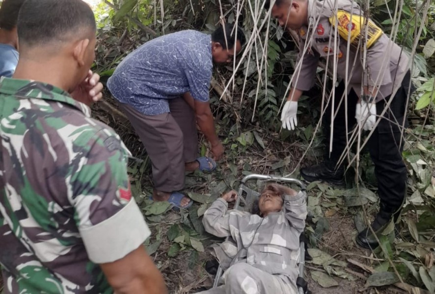 Sempat Hilang Sepekan, Perempuan Lansia Ditemukan Lemas di Kebun Sawit Kandis