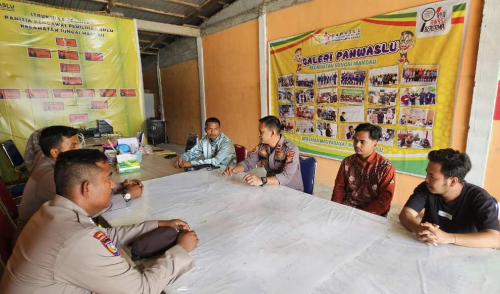 Melalui Silaturahmi Kamtibmas, Polsek Sei Mandau Ciptakan Situasi yang Aman dan Kondusif Selama Pilkada 2024
