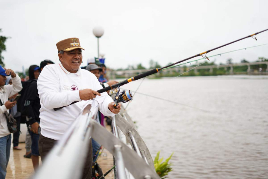 Lomba Mancing FSS Upaya Mendorong Melestarikan Ekosistem Sungai Siak