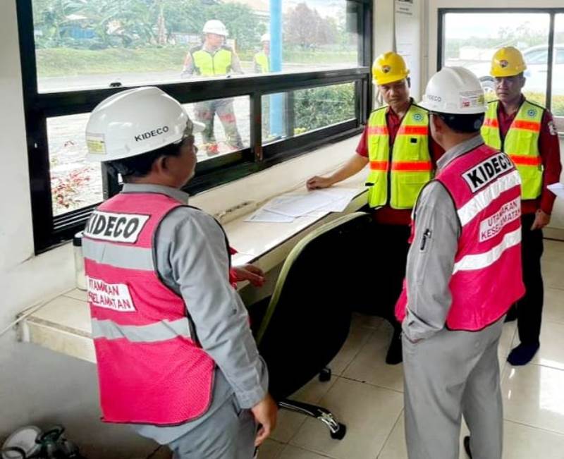 Klarifikasi Sistem Manajemen Pengamanan, Baharkam Polri Datangi PT. Kideco Jaya Agung