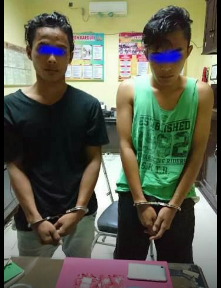 Bawa 3 Paket Sabu, 2 Pemuda Sumber Datar Ditangkap Polisi
