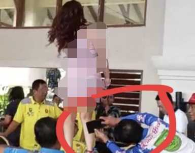 Polda Riau Tindaklanjuti Laporan Kasus Video Viral Biduan Goyang di Atas Meja