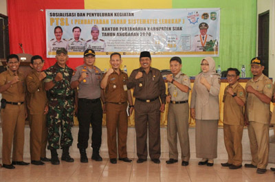  Buka Sosialisasi PTSL di Sabak Auh, Ini Arahan Bupati Alfedri