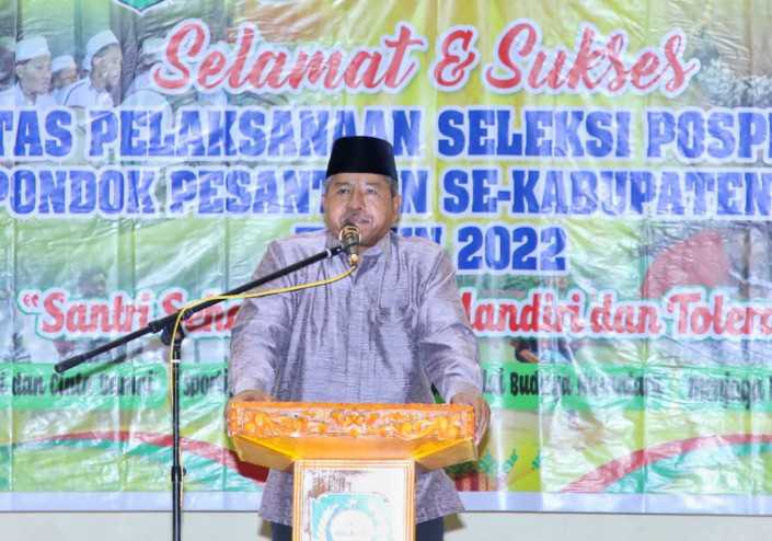 Bupati Alfedri Buka POSPEDA Diikuti 45 Pondok Pesantren Se-Kabupaten Siak