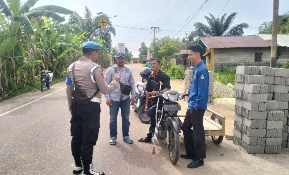 Polsek Tempuling Gelar Cooling System Bersama Petani dan Buruh Pasca Pilkada 2024