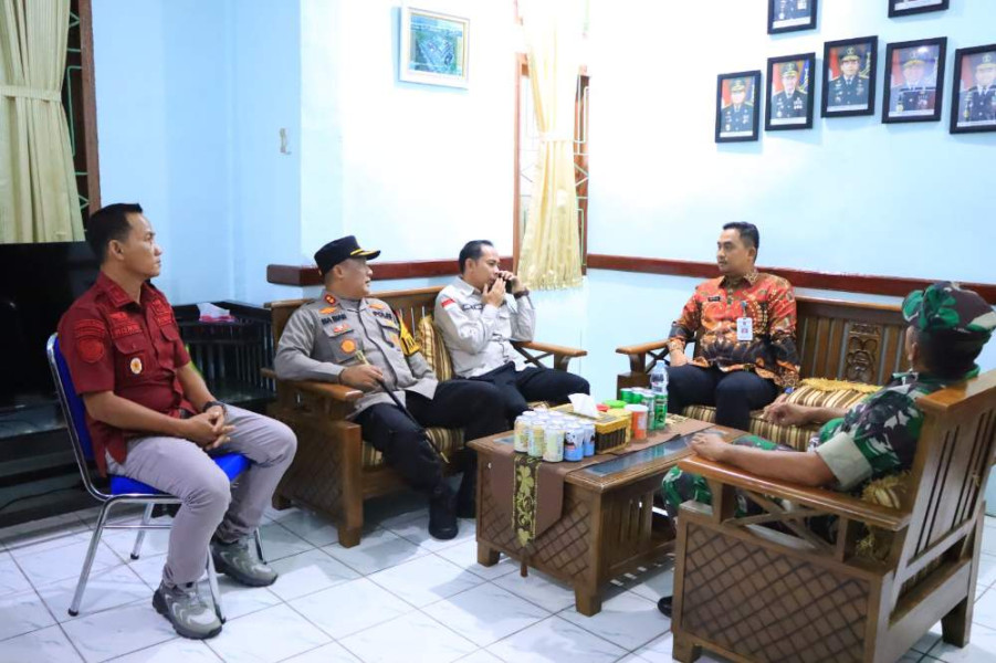 Kapolres Rohil Cooling System KPU Kabupaten Pasca Pilkada 2024