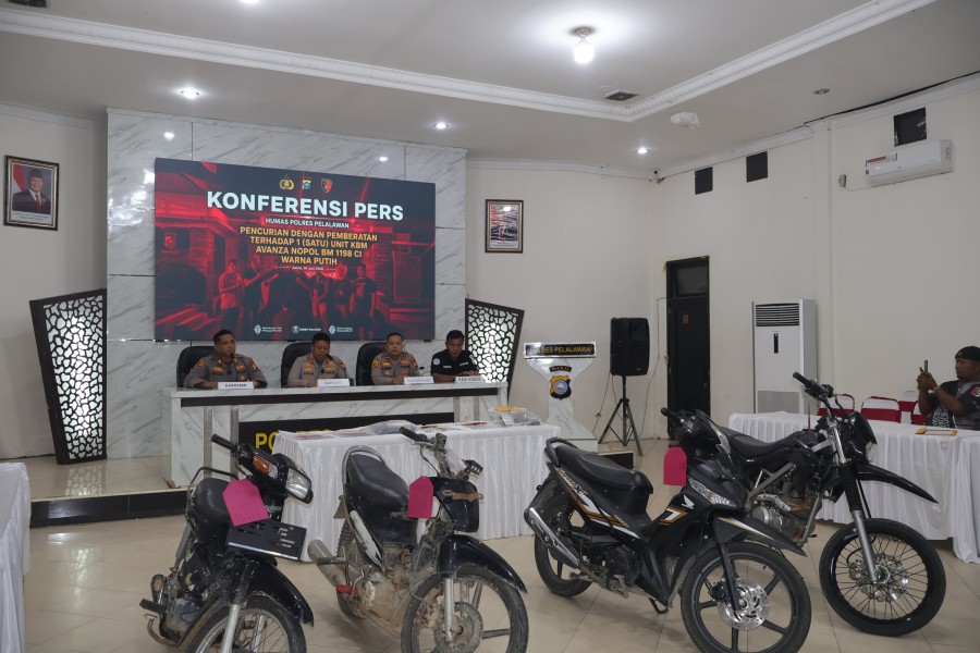 Polsek Ukui Ungkap Dua Kasus Curanmor, Pelaku Utama dan Jaringan Penadah Diamankan
