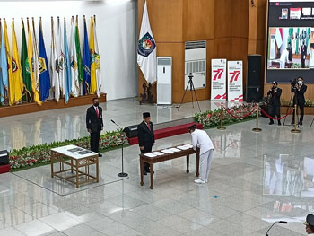 Sah, Mendagri Lantik Heru Budi Hartono Jadi Pj Gubernur DKI Jakarta