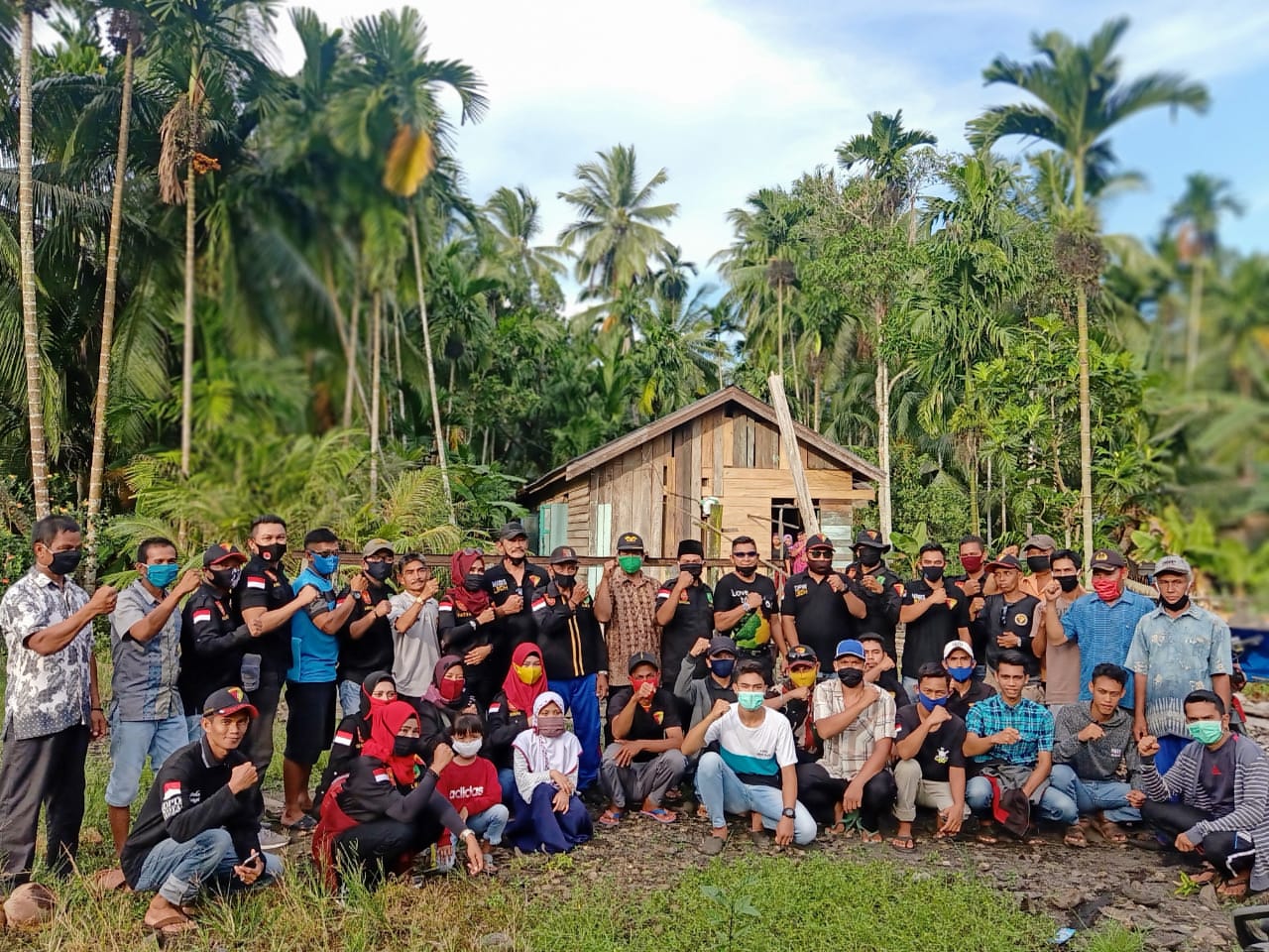 Pengurus Rayon LBDH Parit Pinang Kelurahan Seberang Tembilahan Selatan Terbentuk