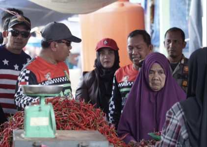 Plt Bupati Minta Kopindag Pantau dan Stabilkan Harga Pasar