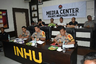 Jelang Akhir Tahun, Polres Inhu Beberkan Kasus Menonjol