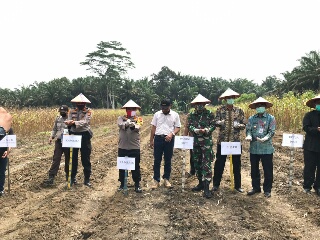 Kapolres Kuansing & Jajaran Lounching Jaga Kampung