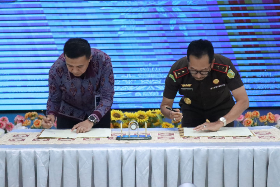 Kejati Riau Tandatangani MoU dengan BRI Regional Office Pekanbaru