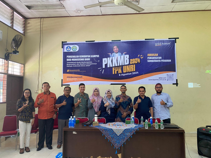 PSP Unri Sambut Mahasiswa Baru Dengan Kegiatan PKKMB