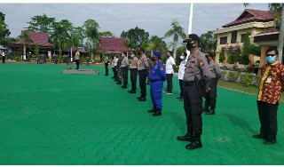 Cek Kesiapan PSBB, 5 Polres Jajaran Lakukan Apel Konsolidasi 
