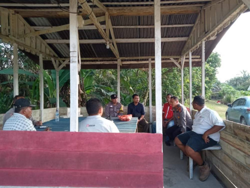 Jelang Pilkada 2024, Polsek Kandis Gencarkan Cooling System untuk Amankan Situasi Politik