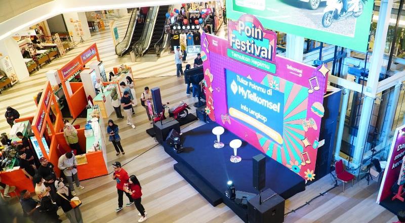 Telkomsel Gelar Poin Festival 2023, Hadirkan Pengalaman Program Loyalitas Bernilai Tambah Bagi Pelanggan di Pekanbaru