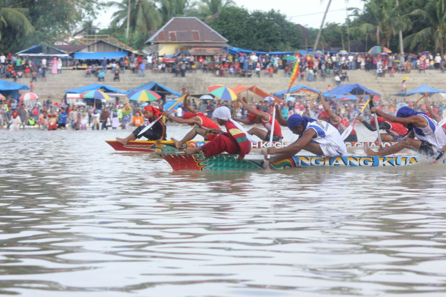 Dibuka Petinggi Kementerian, 198 Jalur Akan Bertanding di Tepian Narosa Teluk Kuantan Riau