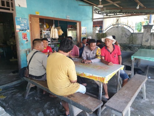 Polsek Bonai Darussalam Colling System dengan Tokoh Masyarakat Desa Pauh Sukseskan Pilkada 2024