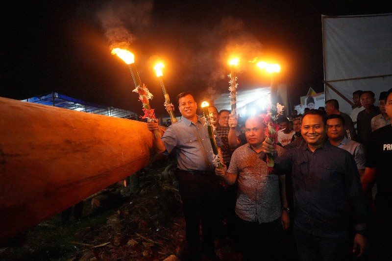 Hadiri Melayu Jalur,  Bupati dan Kapolres Disambut Hangat Ratusan Warga Jake