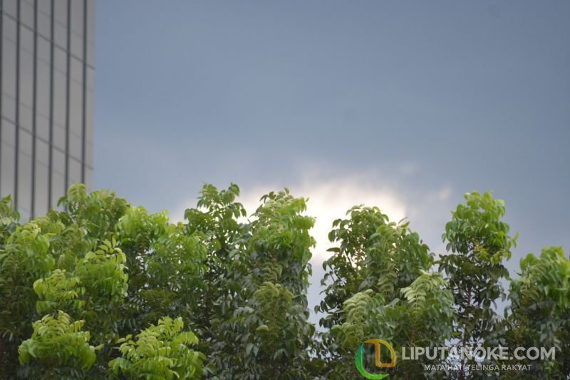 Hujan Ringan Berpotensi Mengguyur Riau Sore dan Malam Hari