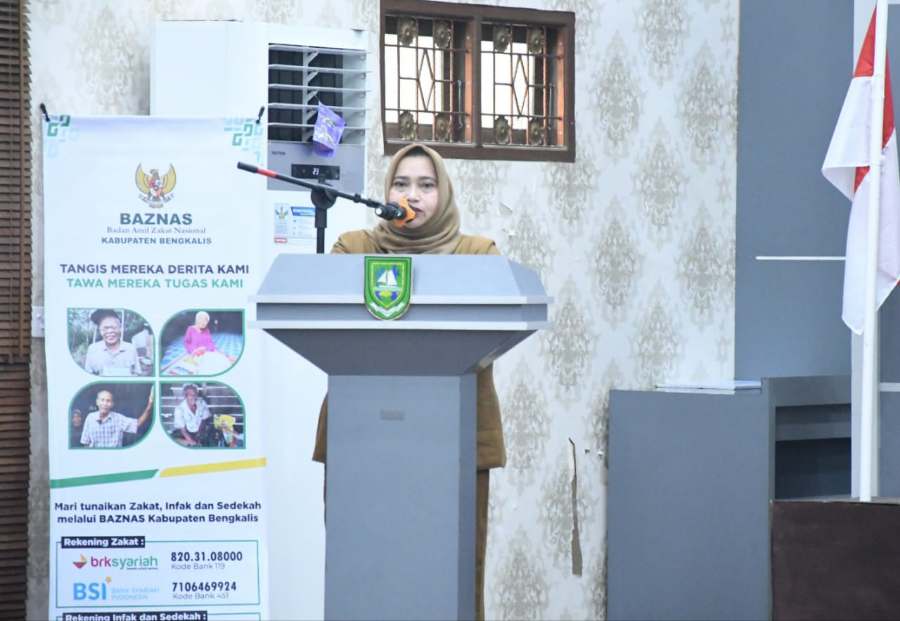 Rakornis Baznas Kabupaten Bengkalis, Bupati Kasmarni Minta  Maksimalkan Pengumpulan Zakat