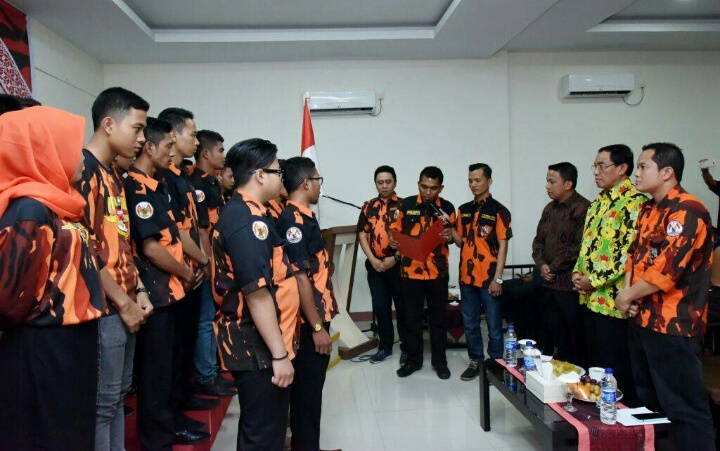 Bupati Inhil Hadiri Pelantikan PC SAPMA PP  