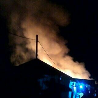 Tiga Rumah di Tembilahan Ludes Terbakar Saat Malam Takbir