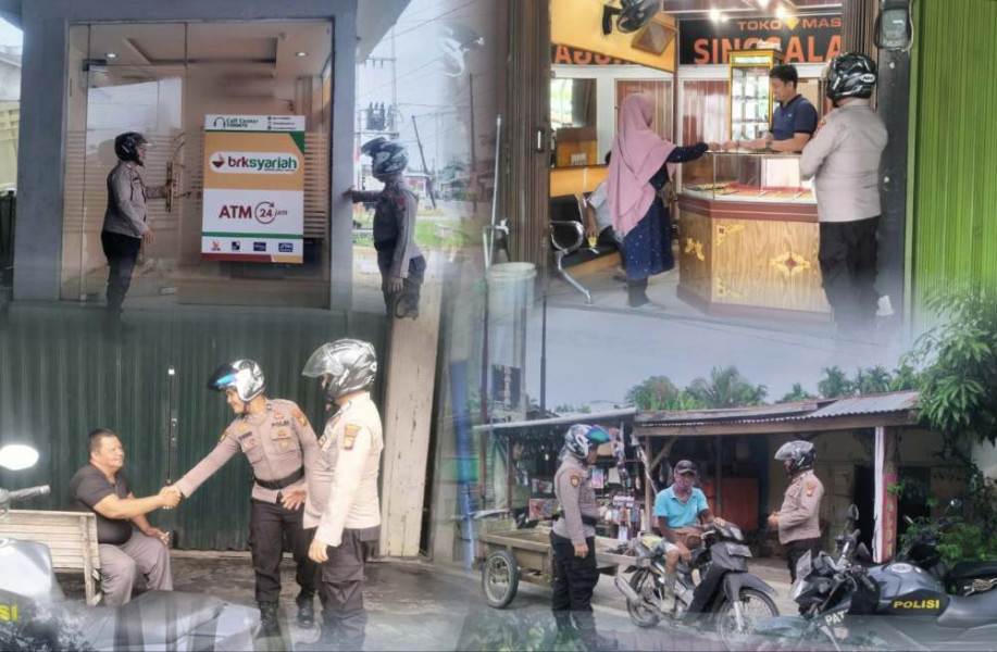 Polsek Tempuling Gelar Patroli di Tempat Rawan untuk Tingkatkan Keamanan dan Edukasi Warga