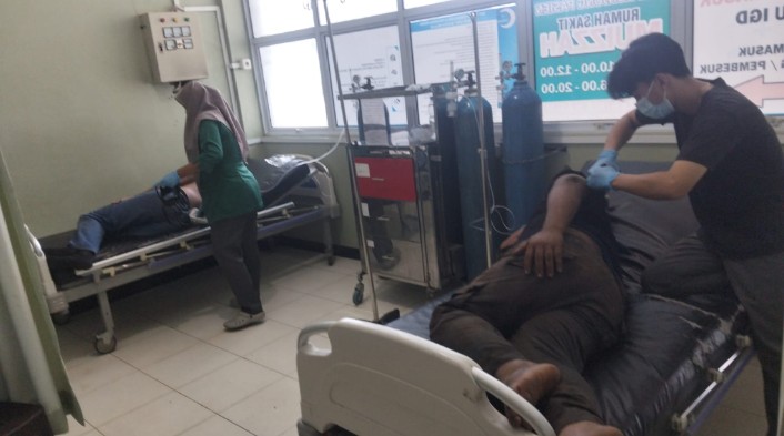 Karyawan PT SBP di Inhu Diserang OTK Ketika Sarapan, Alami Luka Bacok dan Luka Tembak