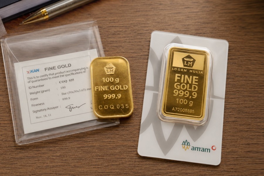 Anjlok Lagi! Harga Emas Antam Rabu Ini Jadi Rp2,61 Juta per Gram