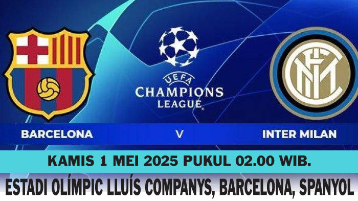 Barca vs Inter Milan Malam Ini, Laga Sarat Gengsi dan Dendam