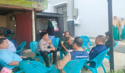 Polsek Ujung Batu Gandeng Tokoh Masyarakat Ajak Sukseskan Pilkada 2024