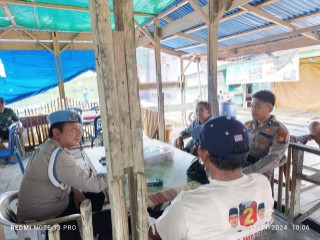 Polsek Teluk Belengkong Minta Elemen Masyarakat Kolaborasi Ciptakan Suasana Kondusif Pilkada