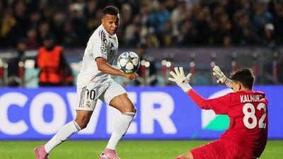 Mbappe Hattrick, Real Madrid Pesta Gol ke Gawang Kairat