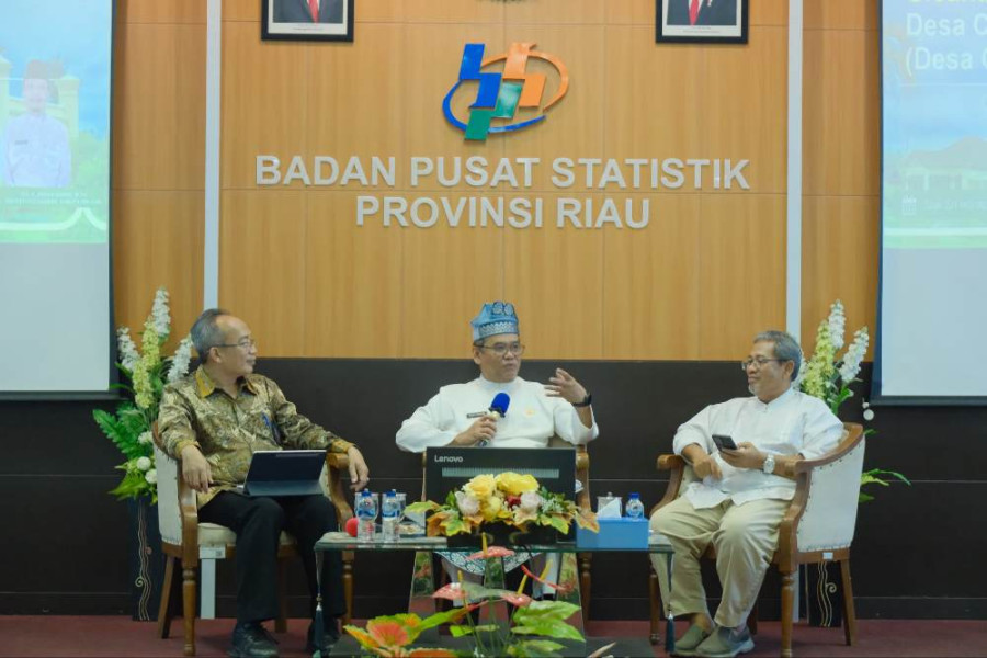 Unri dan BPS Luncurkan Desa Cinta Statistik di 3 Kabupaten, Siak, Bengkalis dan Kepulauan Meranti