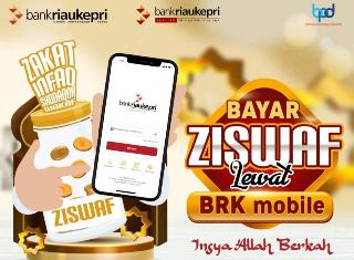 Dukung Peningkatan Zakat di Riau, BRK mobile Sediakan Fitur Pembayaran ZISWaf
