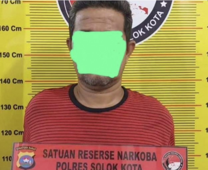 Nyambi Jadi Kurir Narkoba, Oknum PNS Pemko Ditangkap Polres Solok Kota