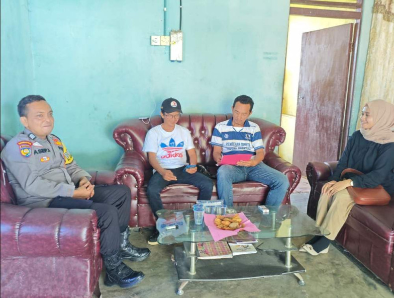 Polsek Kuantan Hilir Laksanakan Cooling System Jaga Kamtibmas Jelang Pilkada 2024